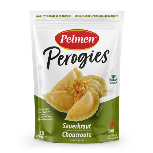 I. 02230 SAUERKRAUT PEROGIES 500G/12CS HI