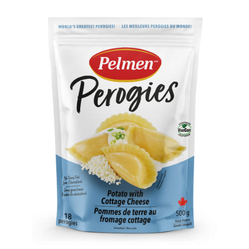 C. 02204 POTATO W COTTAGE CHEESE PEROGIES 500G/12CS