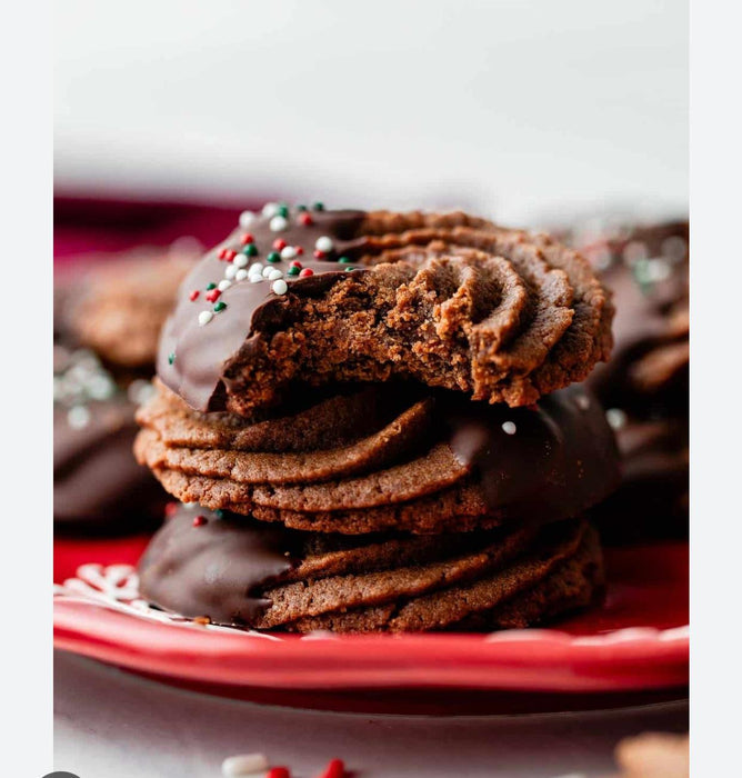 CHOCOLATE BUTTER COOKIES