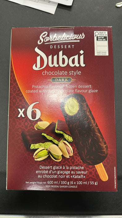DUBAI DARK CHOCOLATE 9 X 6-PK