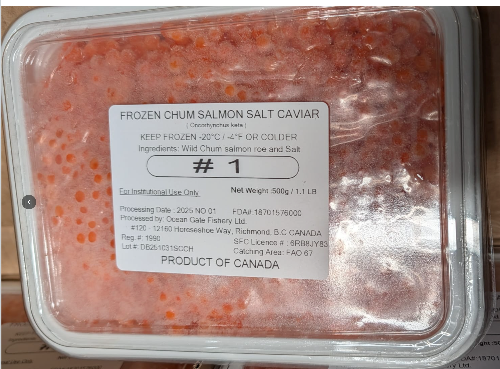CHUM SALMON CAVIAR #1 500ML
