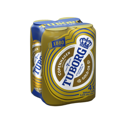 TUBORG BEER 6 (4X473ML) 1 BX