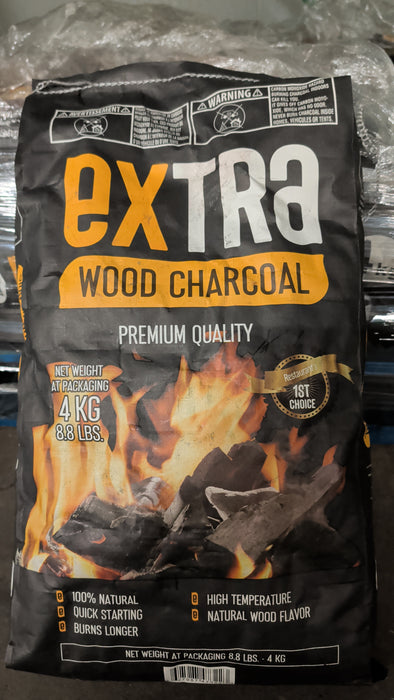 CHARBON DE BOIS 4 KG.