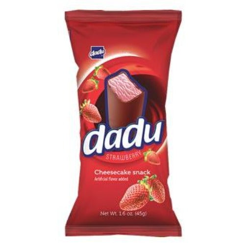 DADU SWEET CURD STRAWBERRY SNACK 144PS X 45G