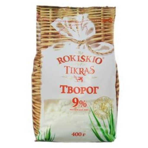 ROKISKIO TIKRAS HOMEMADE CURD 9% 10PS X 400G