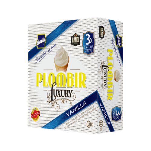 DADU LUXURY VANILLA - 3PK 6PK X 600ML
